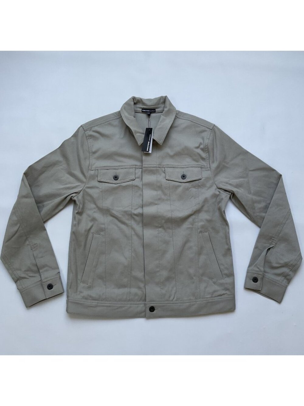$525 James Perse Los Angeles Men’s Button-up Jacket Stretch Beige/Taupe Size 2